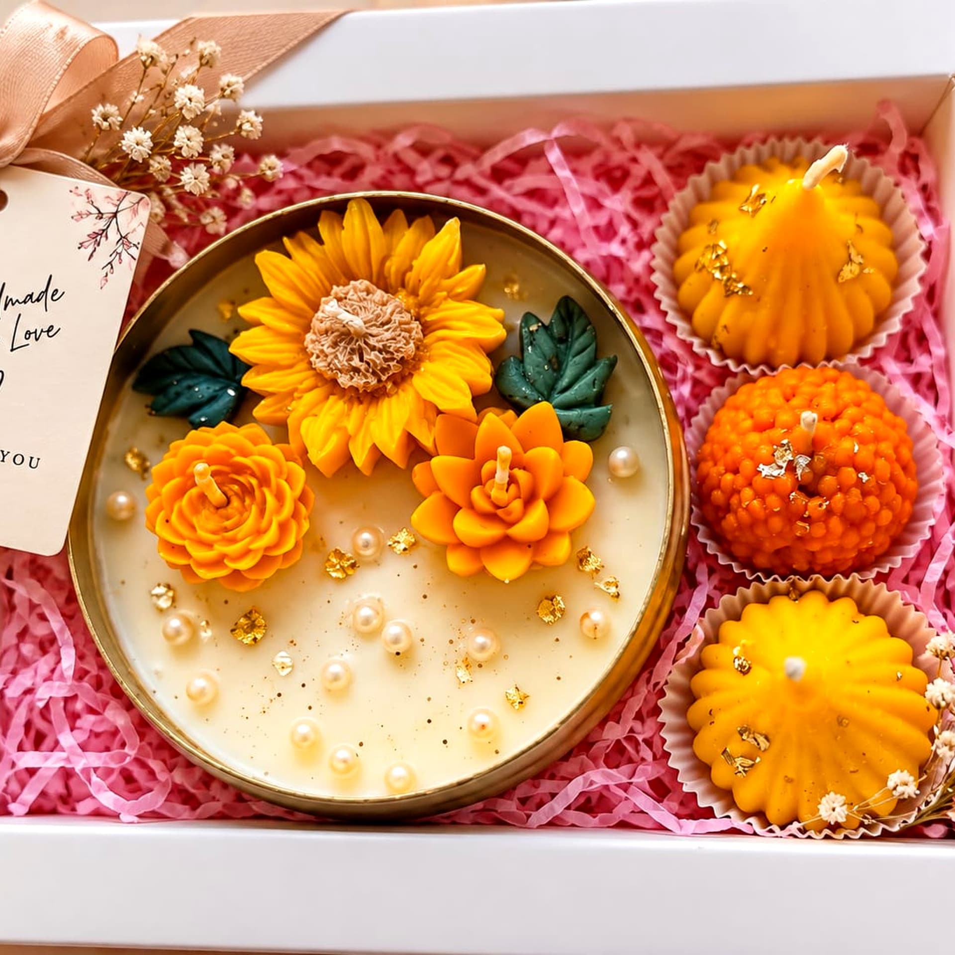 Cozywick candle, handmade in India